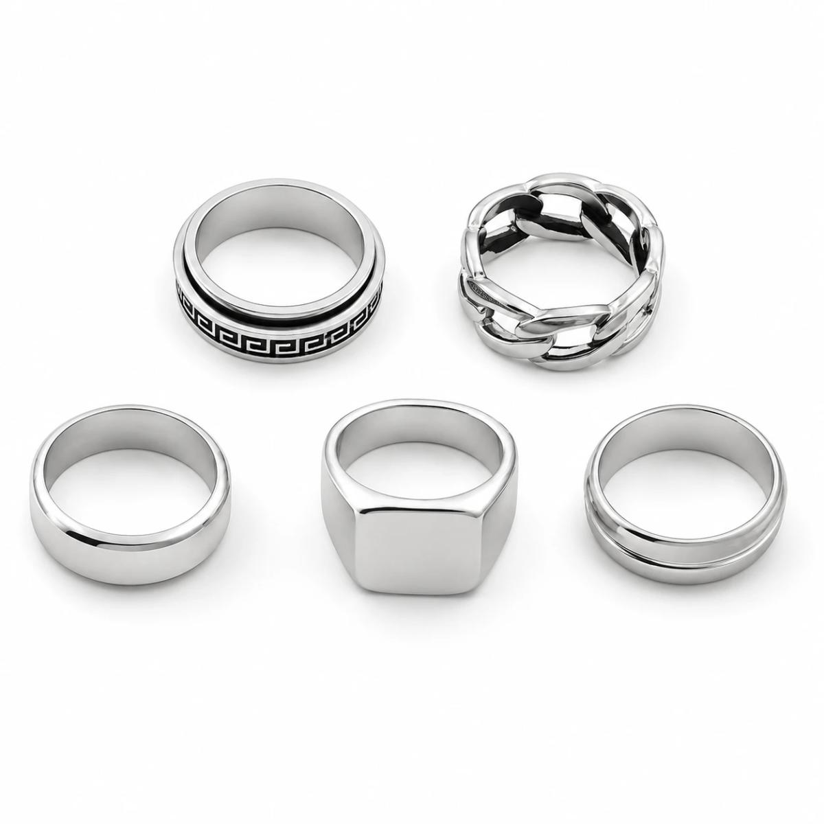 Silver Urban Rings