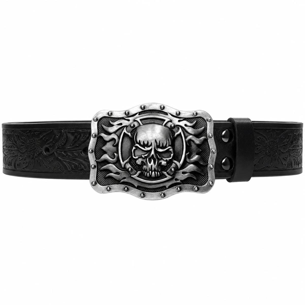 Correa Skull Black 2