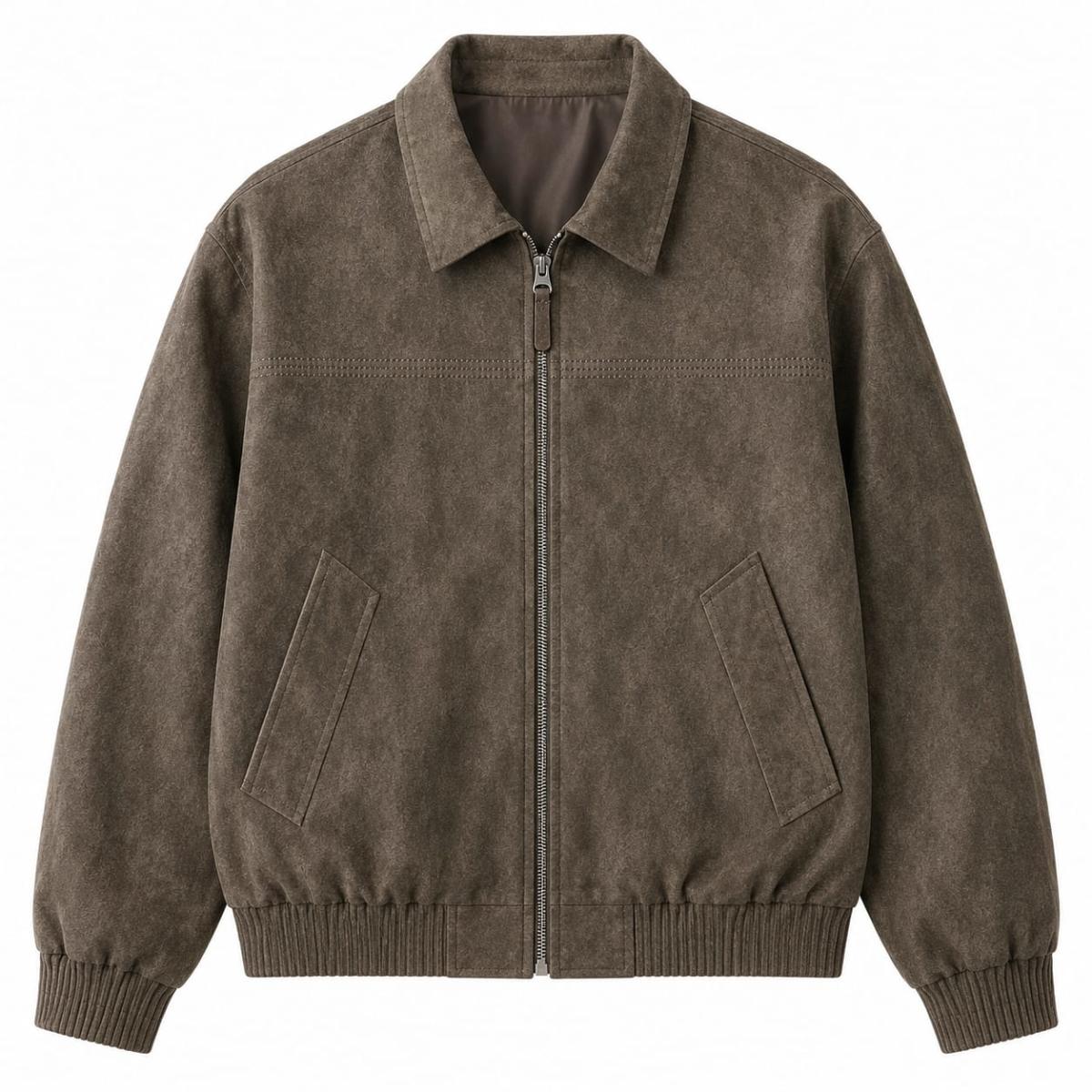 Casaca Suede Taupe 2