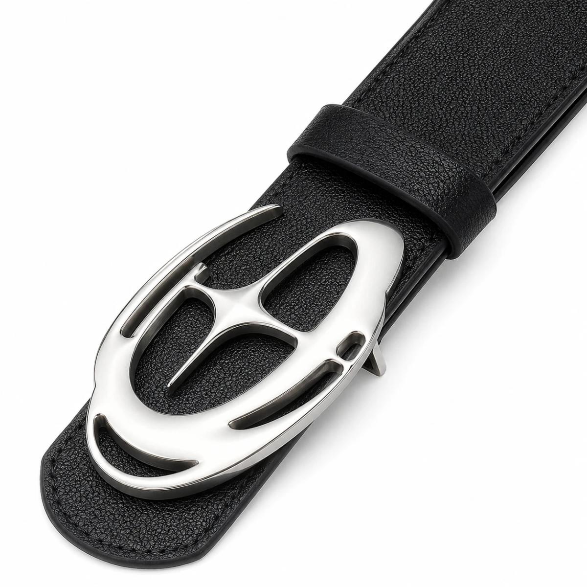 Correa Silver Buckle Black 3