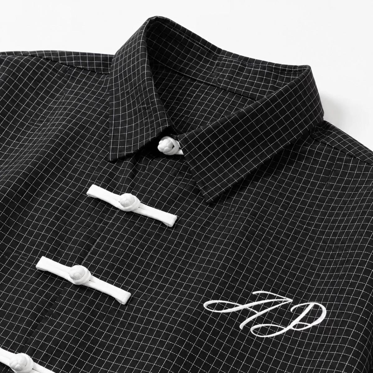Camisa Grid Black AP