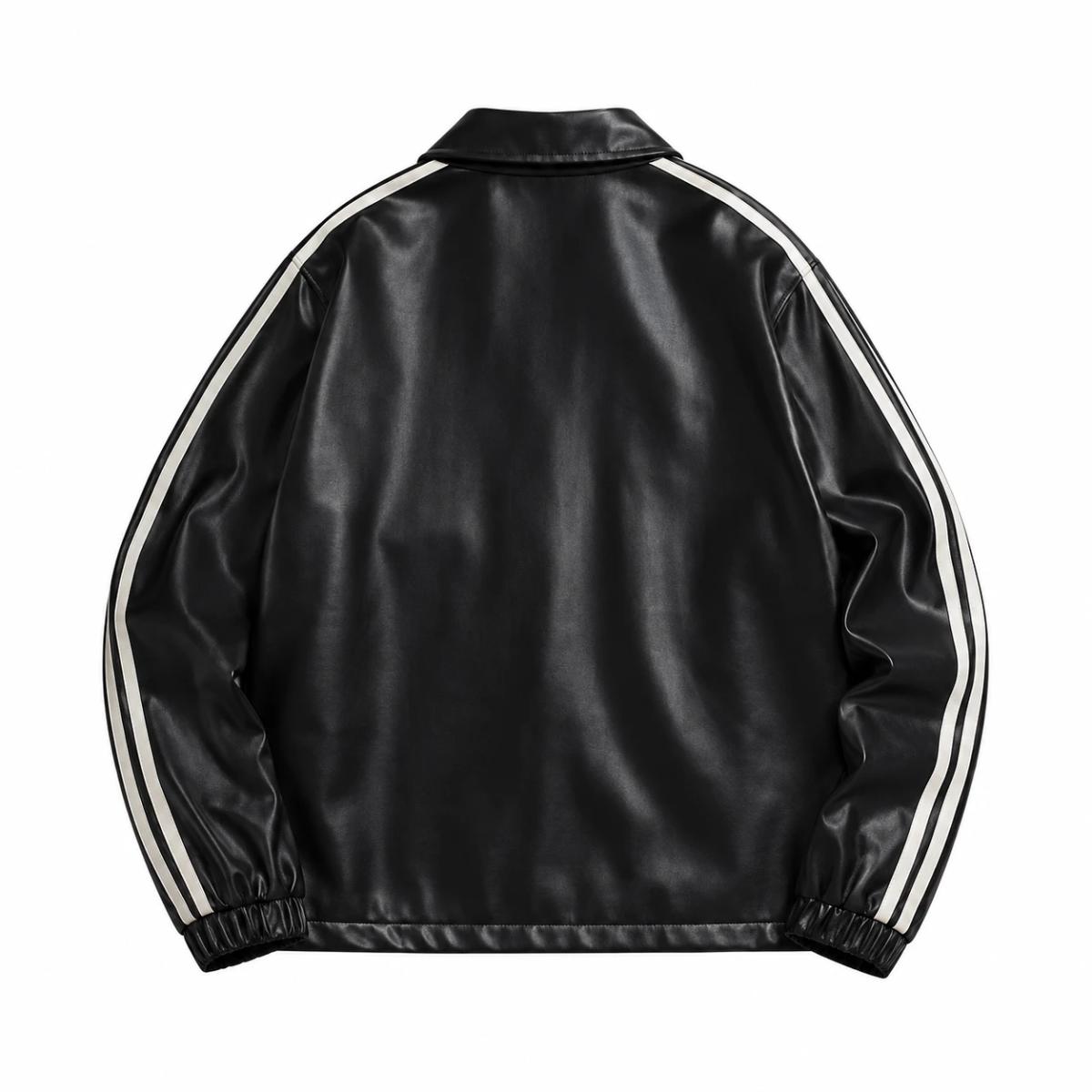 Casaca Leather Sport Black 3