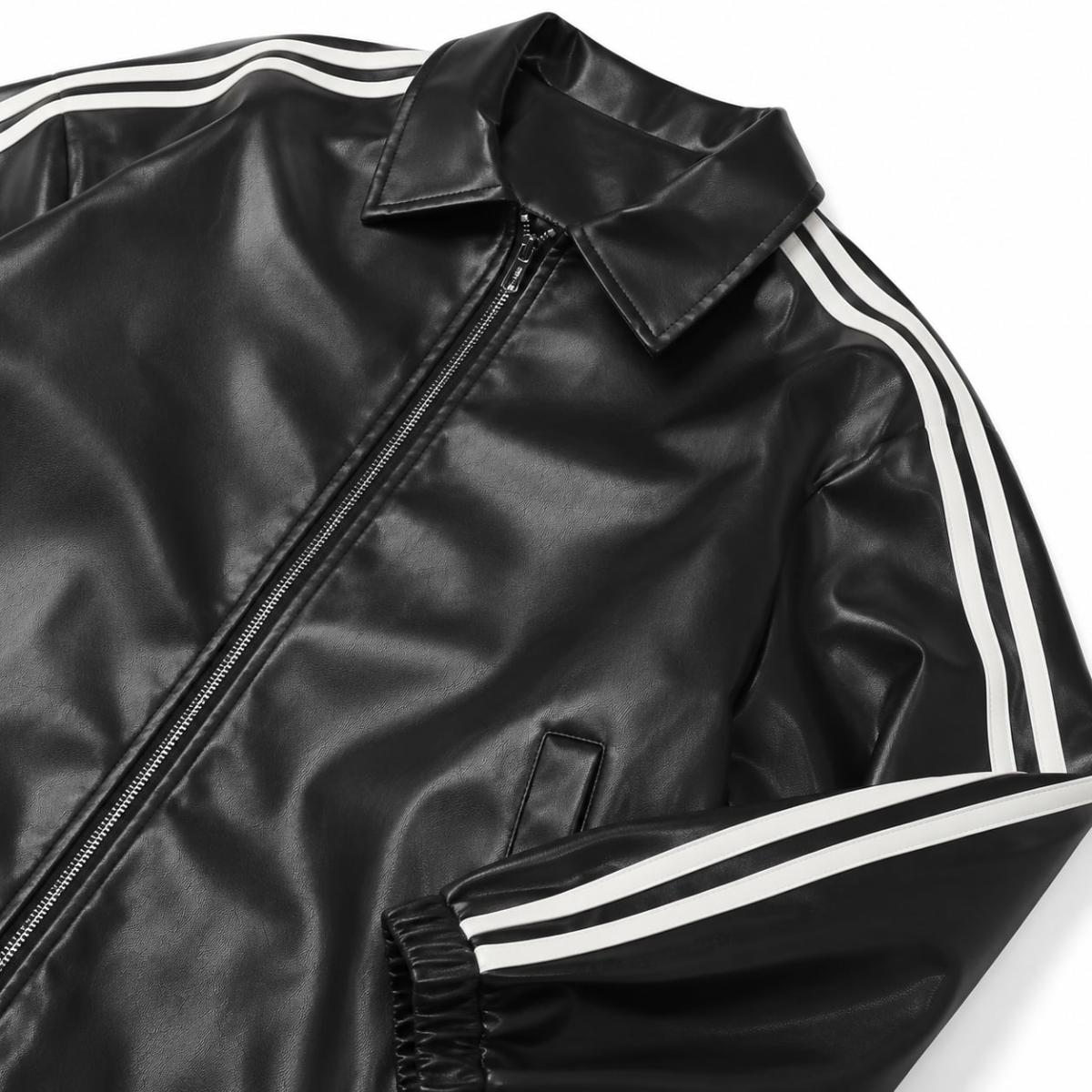 Casaca Leather Sport Black
