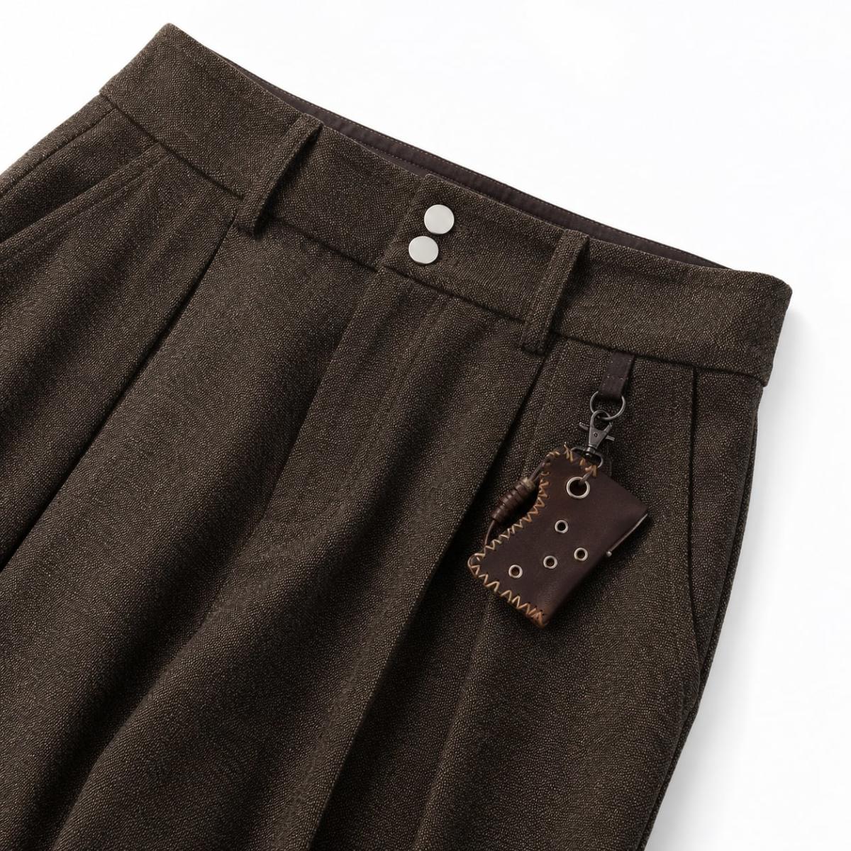 Pantalón Wide Leg Brown