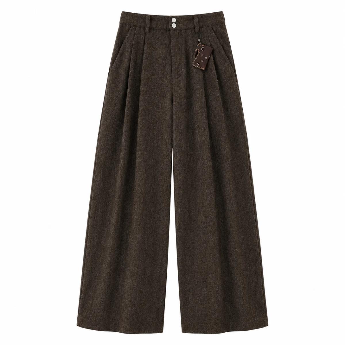 Pantalón Wide Leg Brown 2