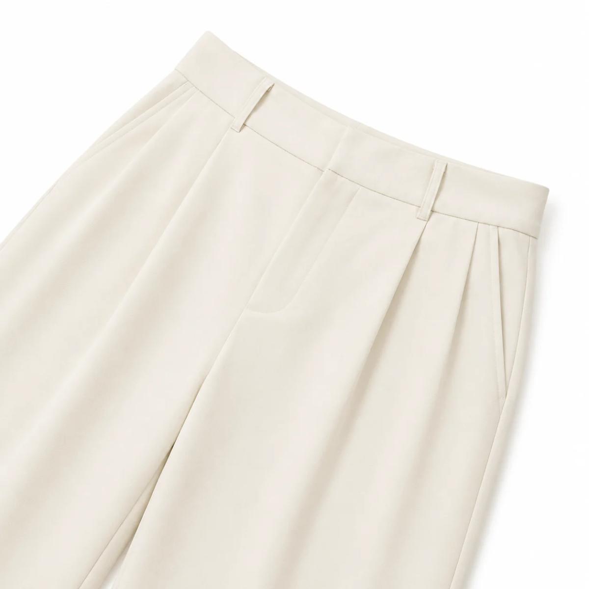 Pantalón Tailored Cream
