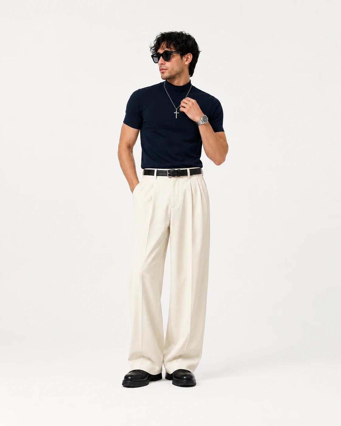 Navy Cream Prestige