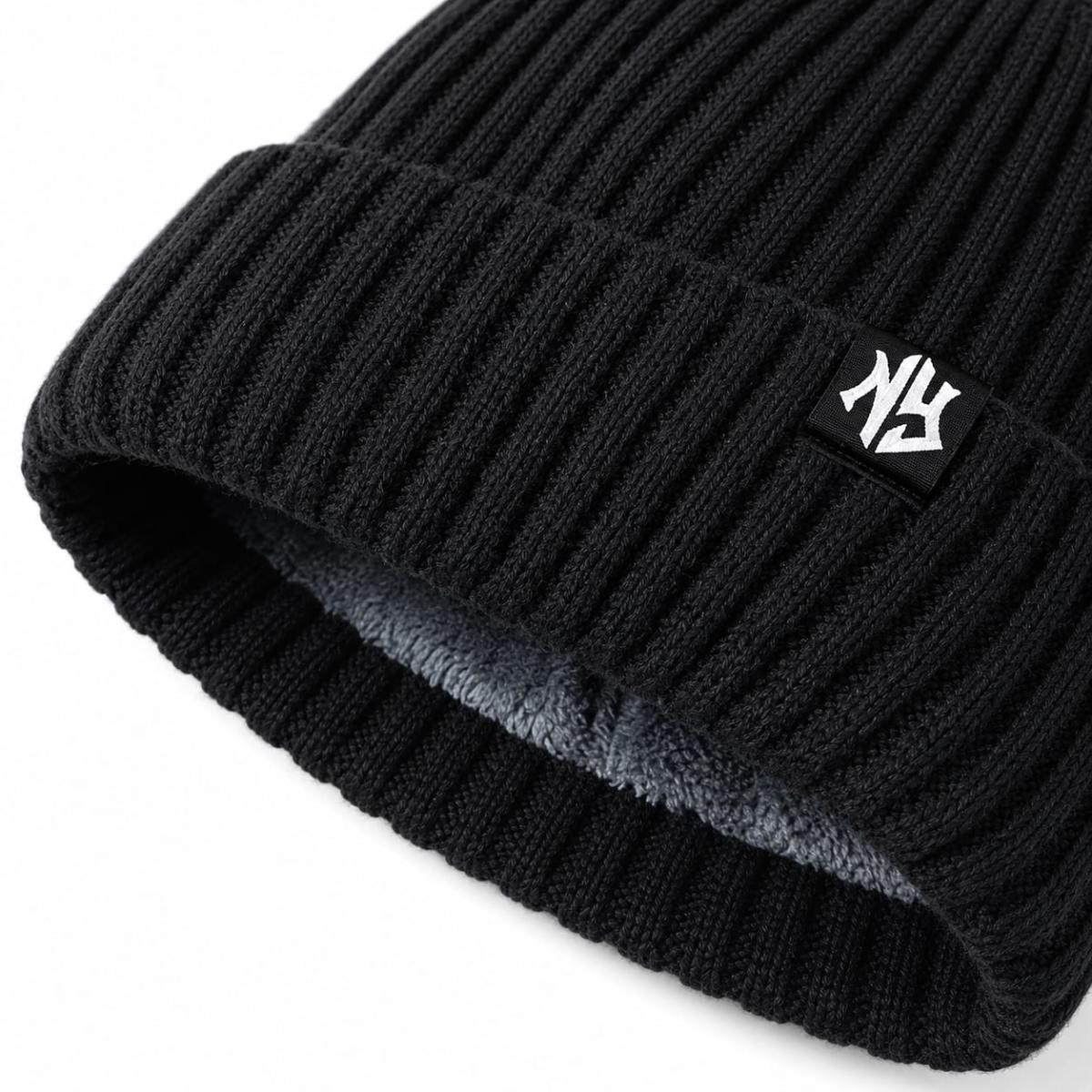 Gorro Knit Black