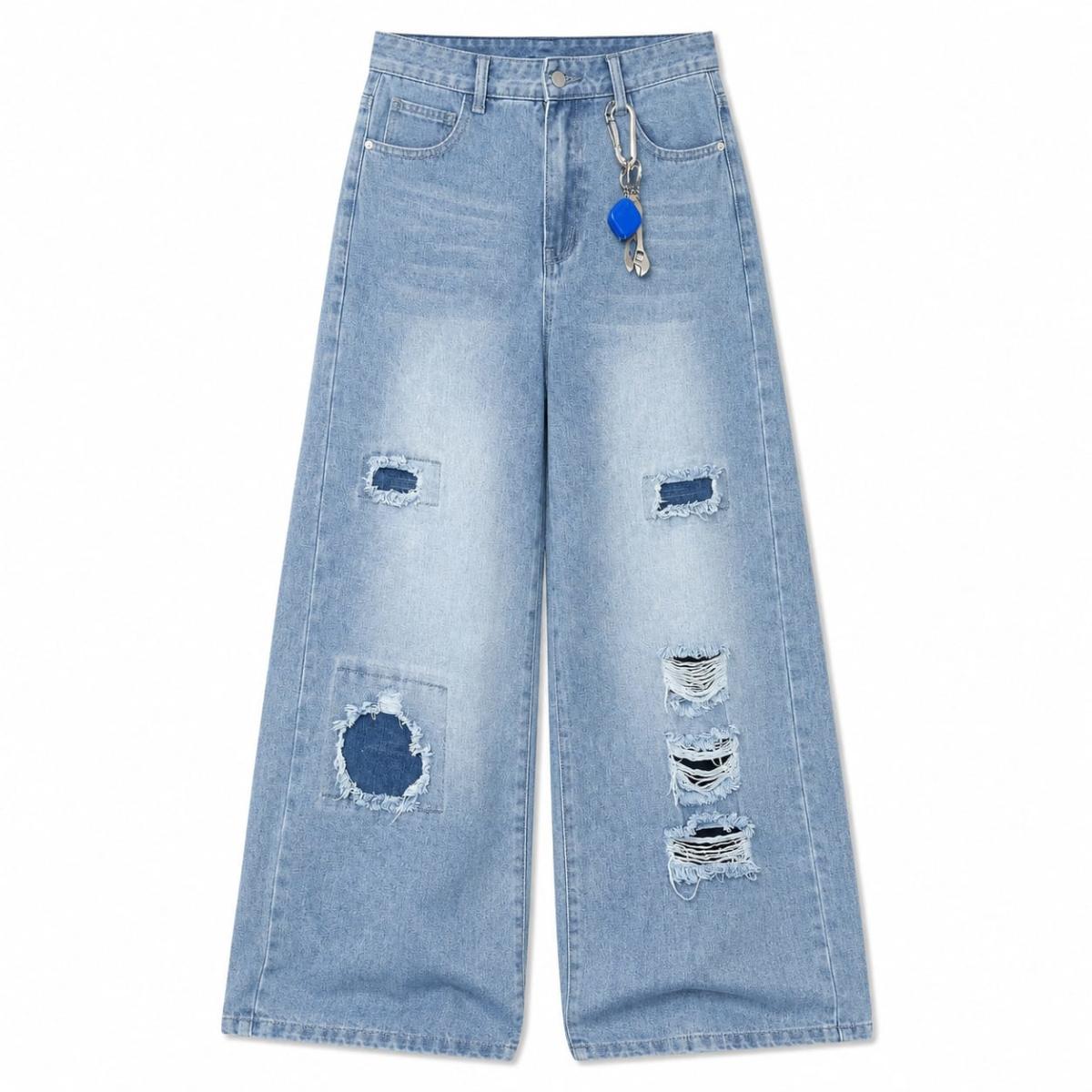 Jean Destroyed Baggy 2