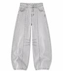 PANTALÓN JEAN BAGGY GRIS 2