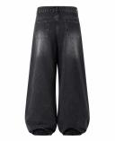 PANTALÓN JEAN BAGGY NEGRO 3