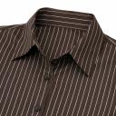 CAMISA MARRON A RAYAS