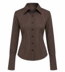 CAMISA MARRON A RAYAS 2