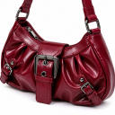BOlSO DE MANO ROJO VINO