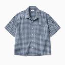 CAMISA A CUADROS CELESTE 2