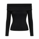 Polo / top manga larga off shoulder. 2