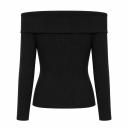 Polo / top manga larga off shoulder. 3