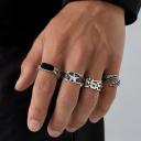 Set de Anillos Silver Star 3