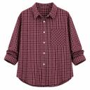 Camisa Burgundy Plaid 2