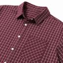 Camisa Burgundy Plaid 1