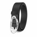 Correa Silver Buckle Black 2
