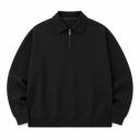 Polera Half Zip Black 2