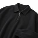 Polera Half Zip Black 1