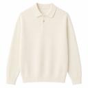 Suéter Polo Minimal Cream 2