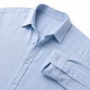 Camisa Sky Blue Linen 1
