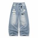 Pantalón Denim Ripped Baggy 2