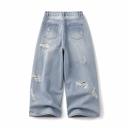 Pantalón Denim Ripped Baggy 3