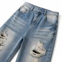 Distressed Blue Baggy 1