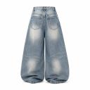 Distressed Blue Baggy 3