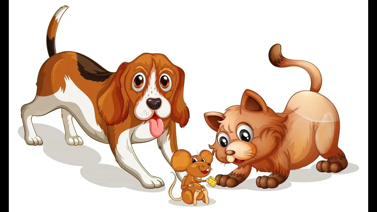 The Dog, the Cat, and the Mouse Story A Classic Tale of Friendship