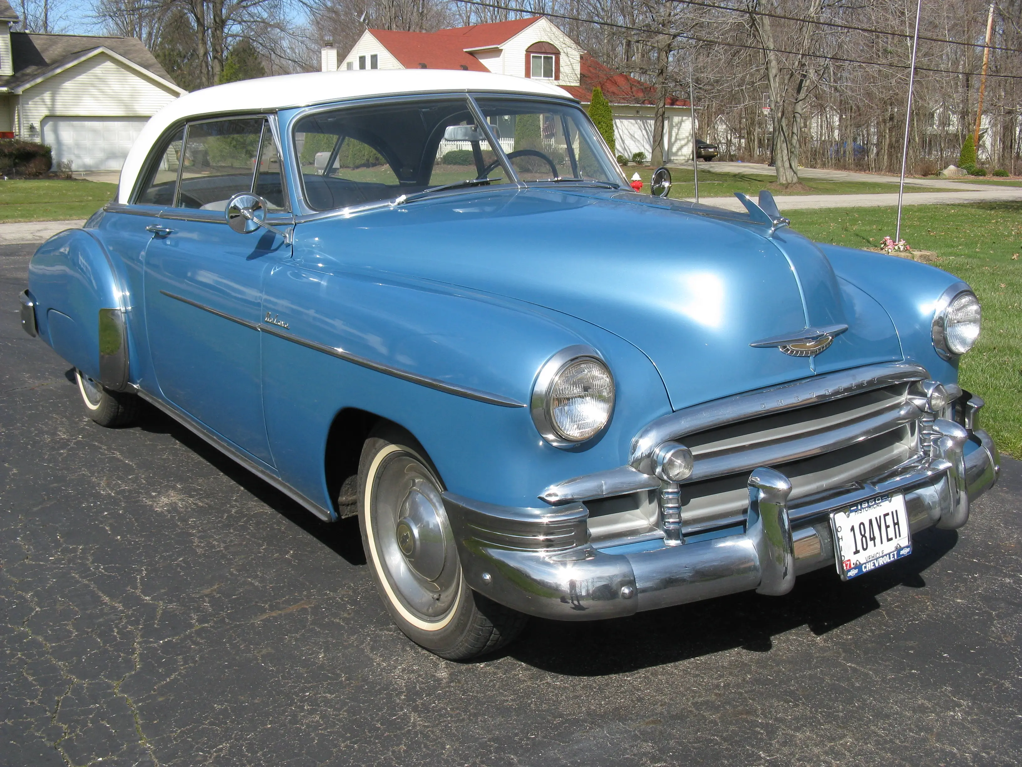 The Classic Beauty of a 1950 Chevy Bel Air