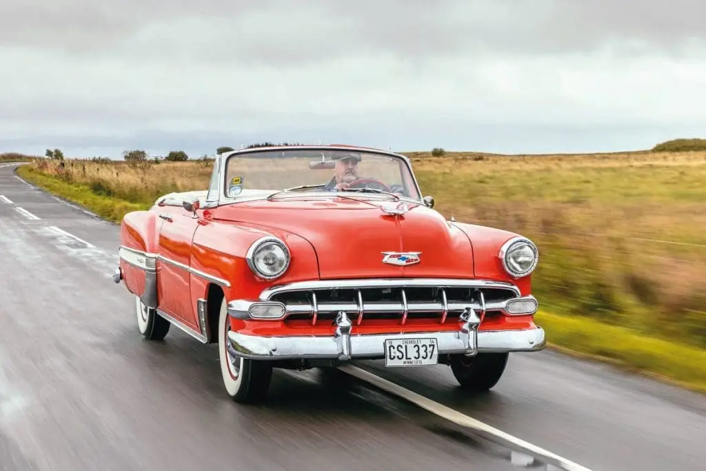 The Classic Beauty of a 1950 Chevy Bel Air