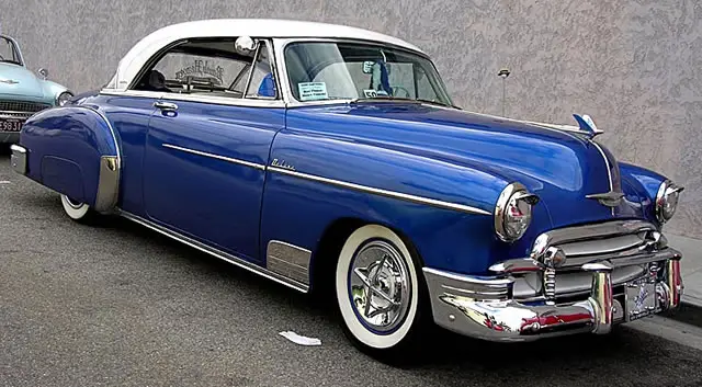 The Classic Beauty of a 1950 Chevy Bel Air