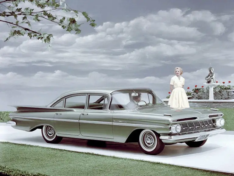 The Timeless Beauty of the 1959 Chevy Bel Air