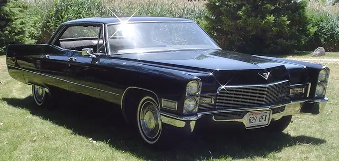 The Iconic 1968 Cadillac Coupe DeVille A Classic Beauty