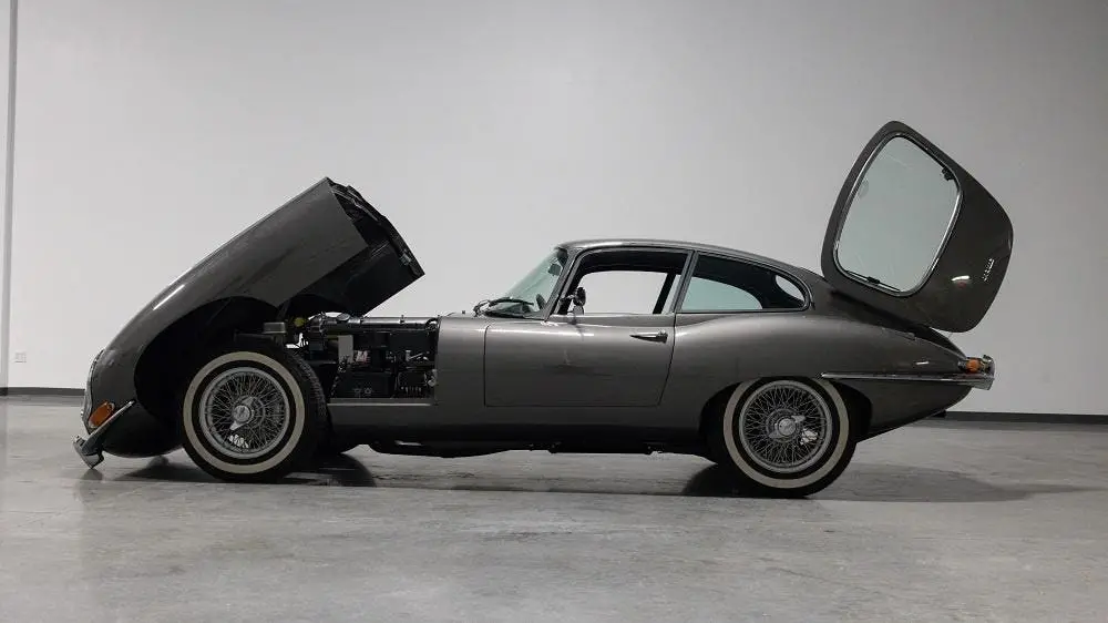 The Iconic Jaguar E Type A Classic Beauty on the Road