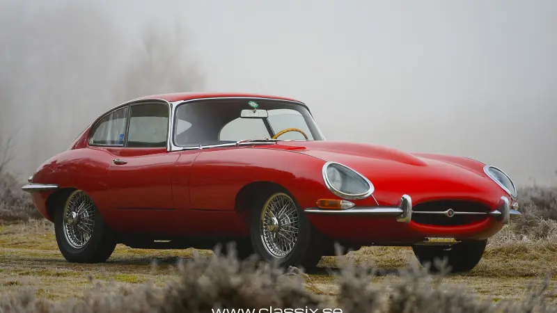 The Iconic Jaguar E Type A Classic Beauty on the Road