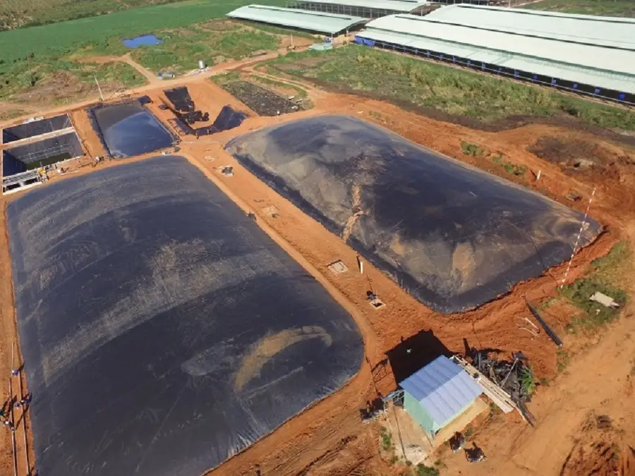 Hầm Biogas Phủ Bạt Nhựa HDPE