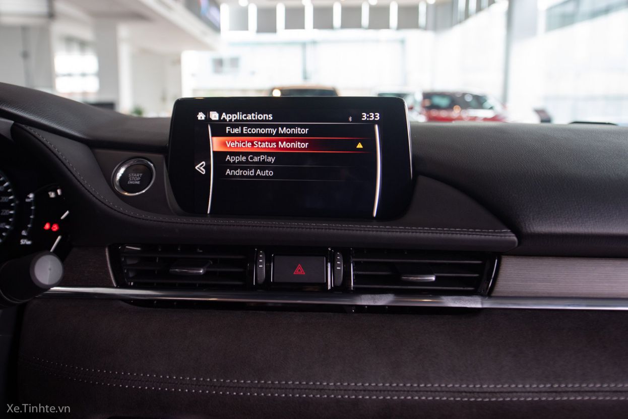 Tiện nghi, giải trí trên xe New Mazda 6