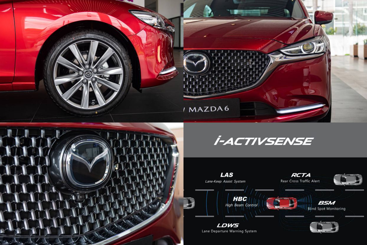 Đổi mới trên Kia Mazda 6