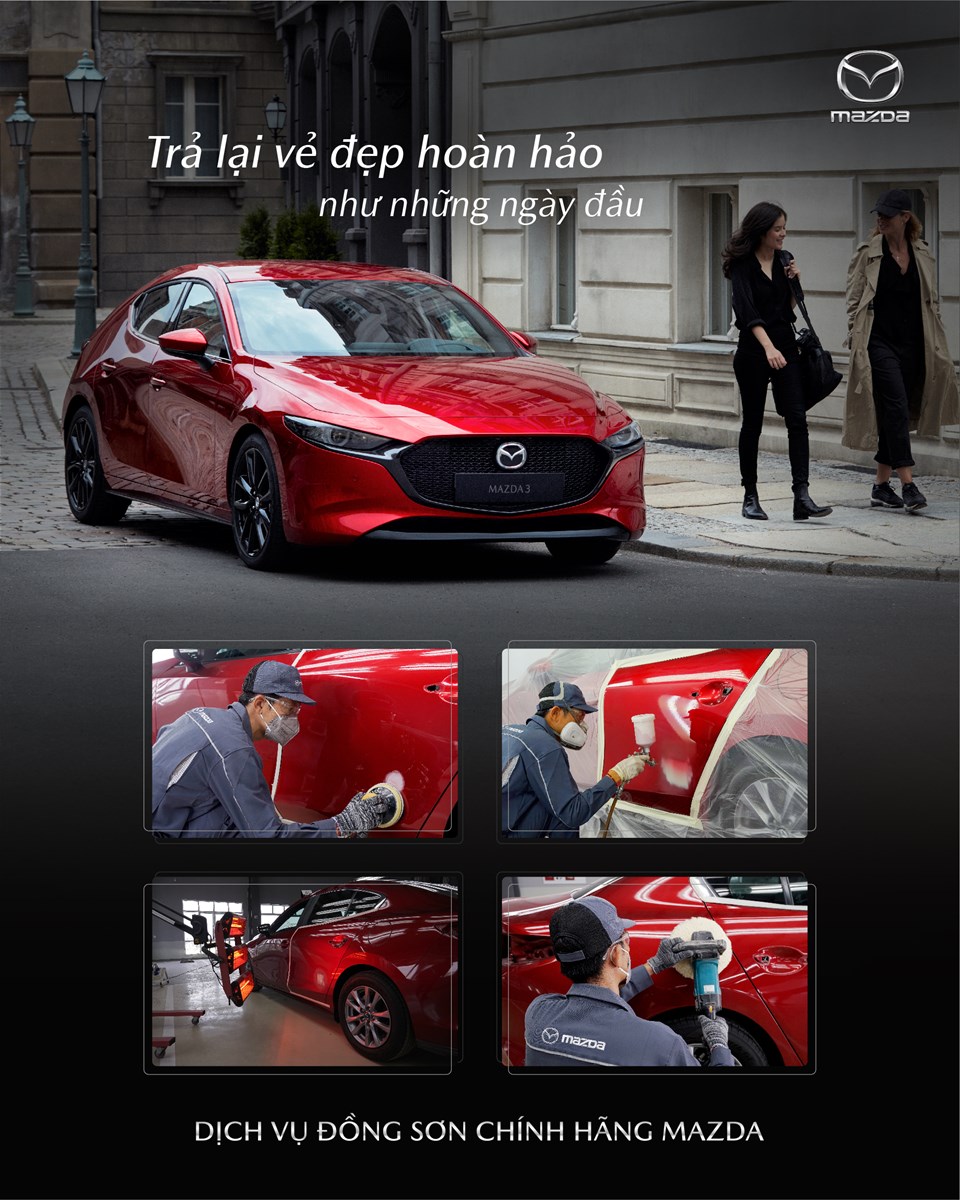 Dịch vụ sửa chữa đồng sơn Mazda