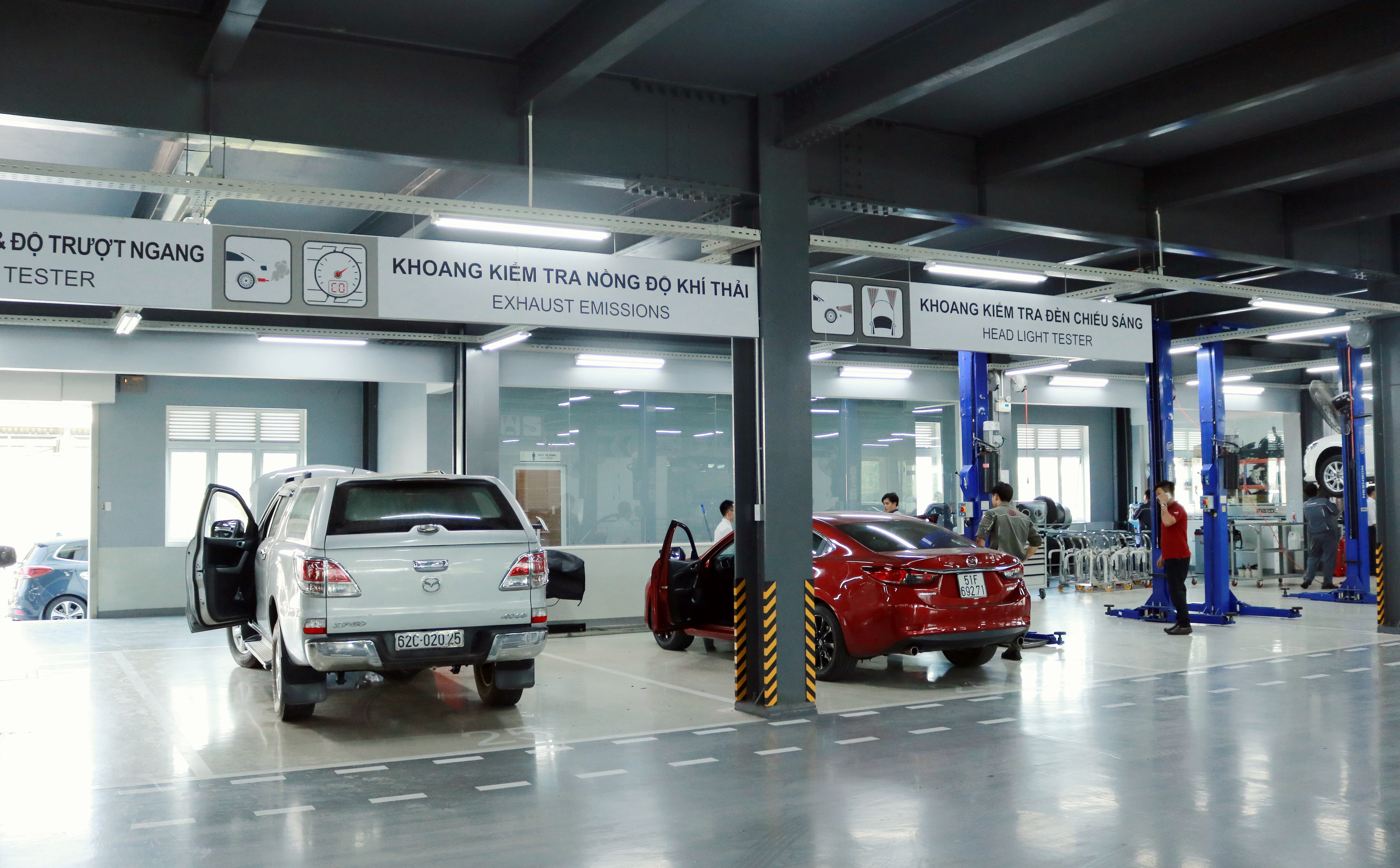 Xưởng Dịch vụ Mazda sửa chữa xe Mazda