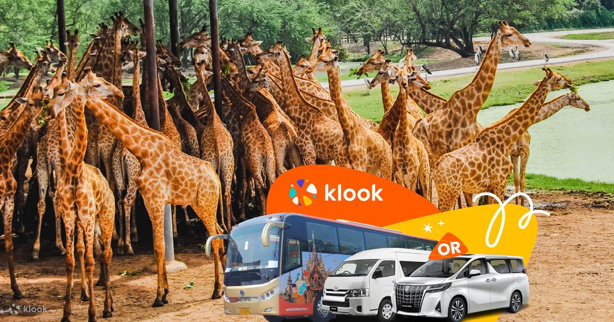 Tour Công Viên Bangkok Safari World với Xe Đưa Đón Chung/Riêng