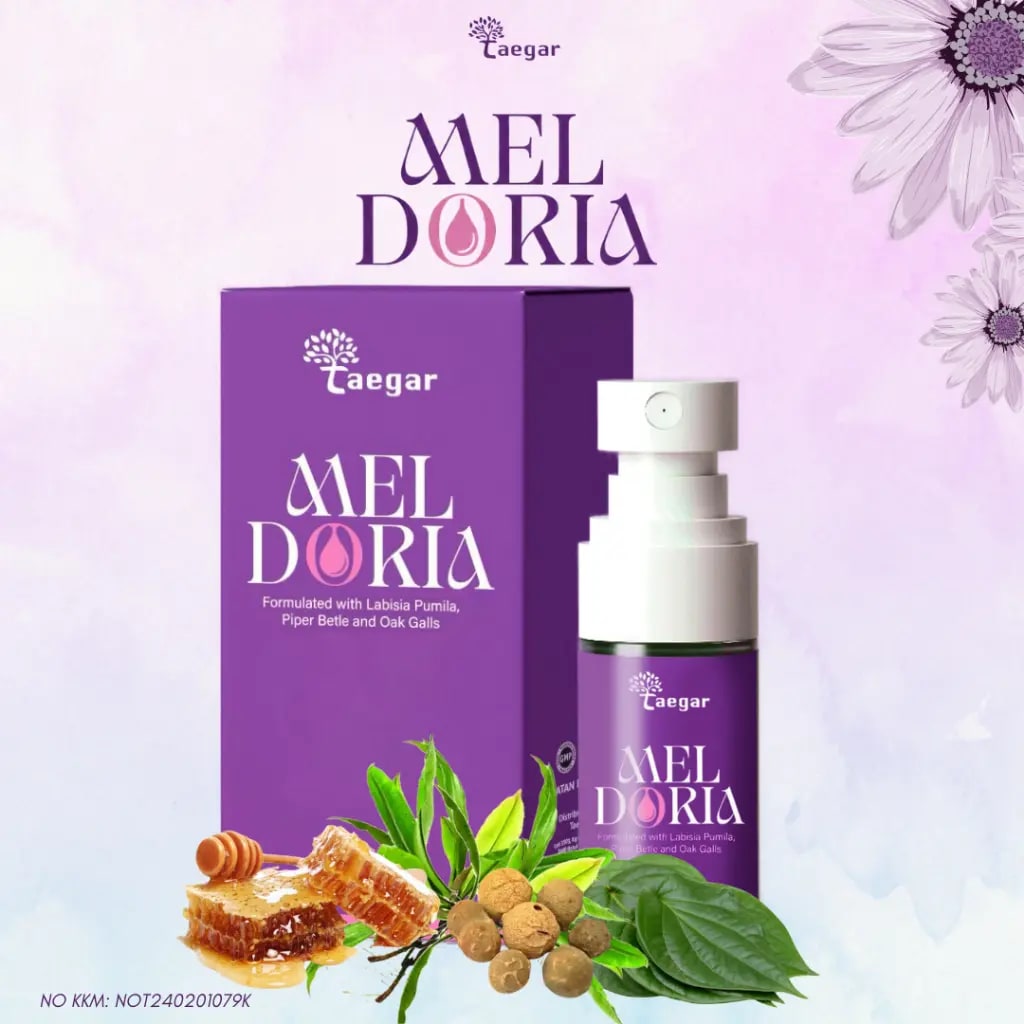 Botol Meldoria Gel 30ml. Pump Spray