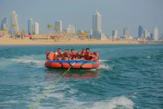 Banana Boat Ride at The Clubhouse, Port City