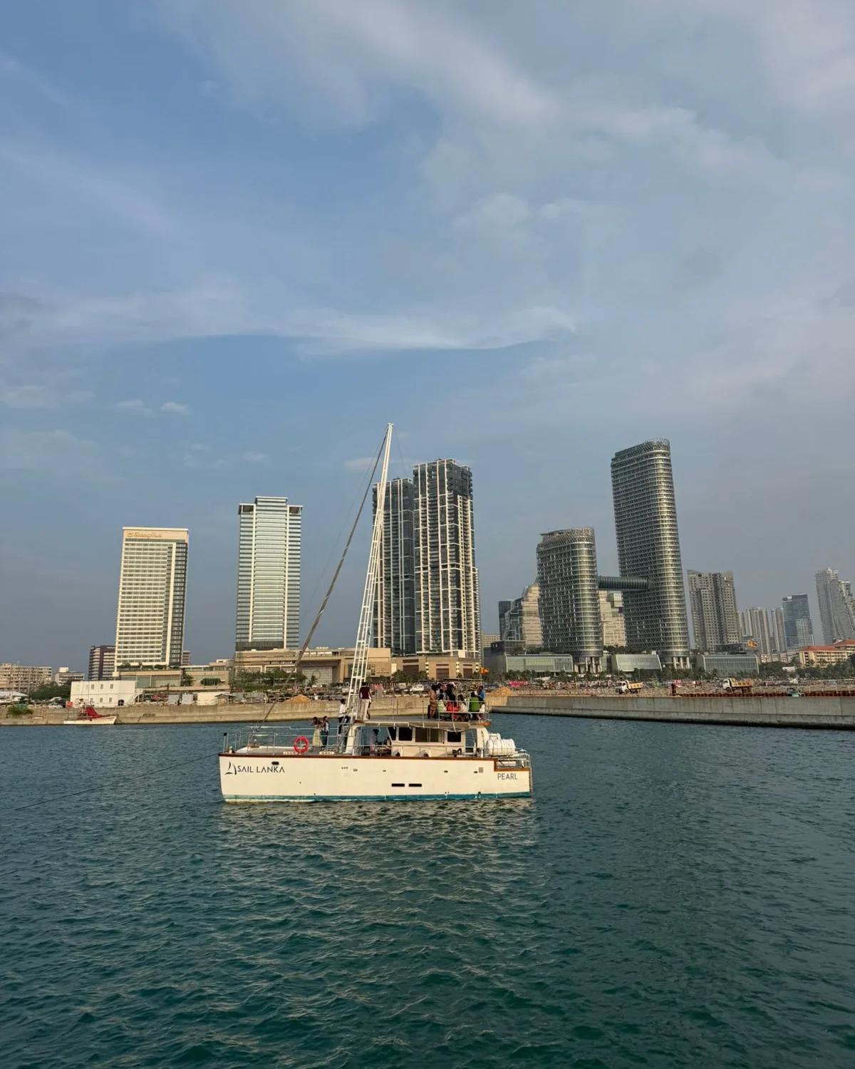 Sunset Sailing Cruise with Sail Lanka, Port City thumbnail 3